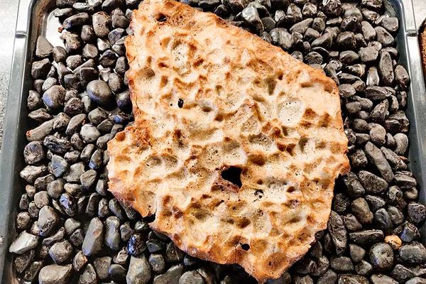 Sizzling Stones and Savory Crusts: Unveiling the Charms of persian naan 'Sangak'